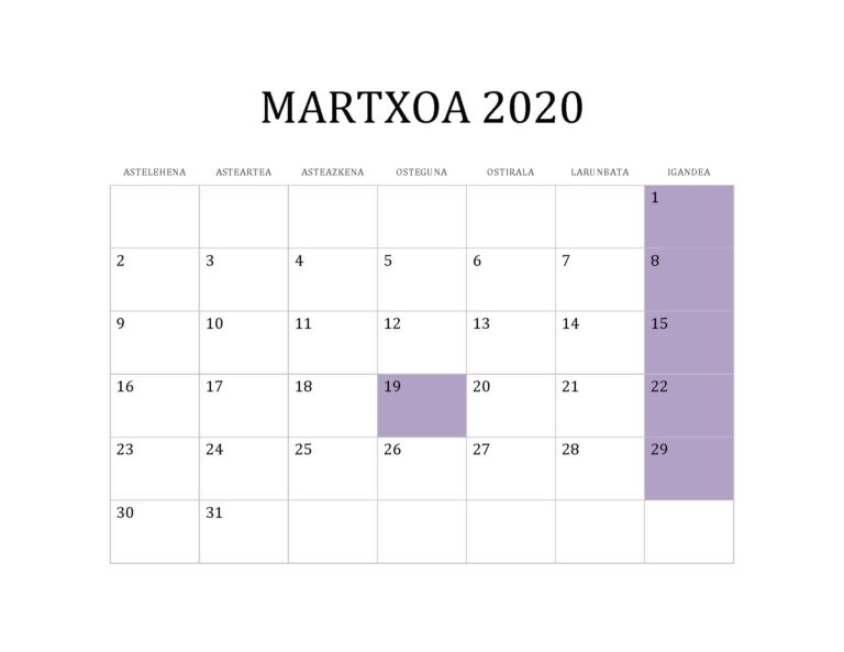 MARTXOA 2020