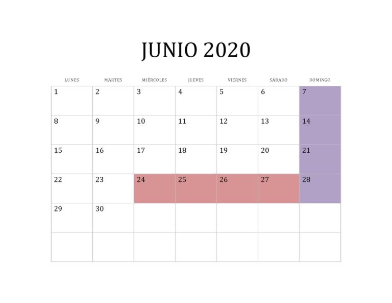 JUNIO 2020